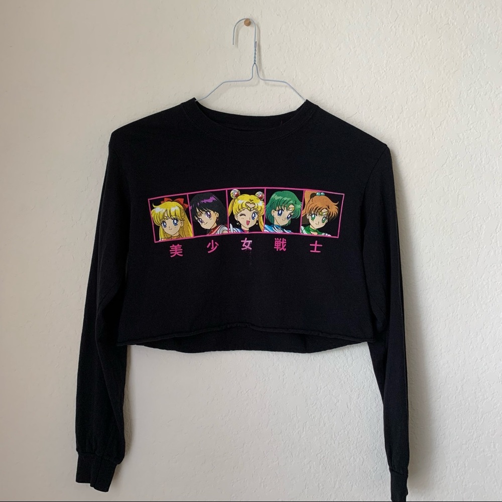 Sailor Moon Cropped Sweater